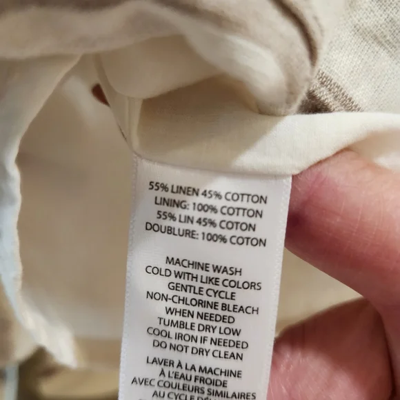 Beachlunchlounge Tan & Cream Shift Dress - Picture 5 of 9